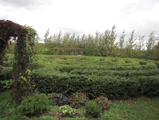 The Father's Heart Labyrinth in October 2010