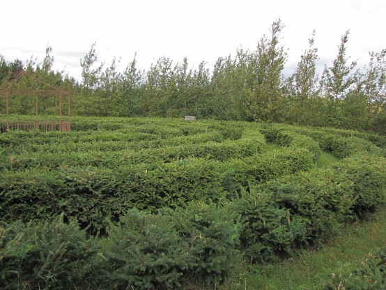 The Father's Heart Labyrinth in October 2010