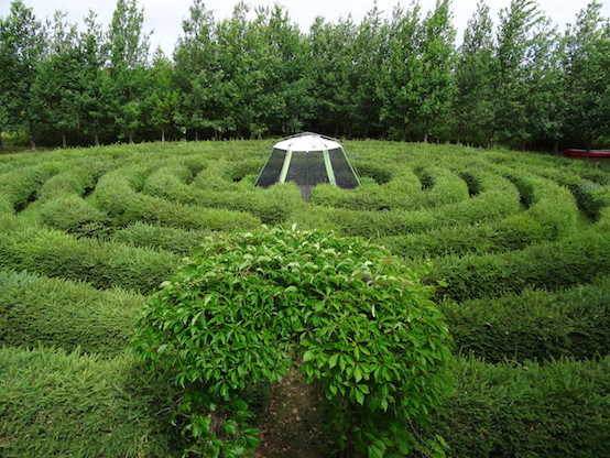 The Father's Heart Labyrinth in August 2015